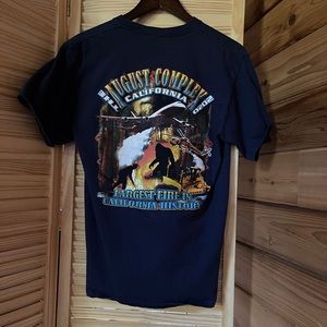 📦 SHIPS FREE! CA Largest Wildfire T-shirt